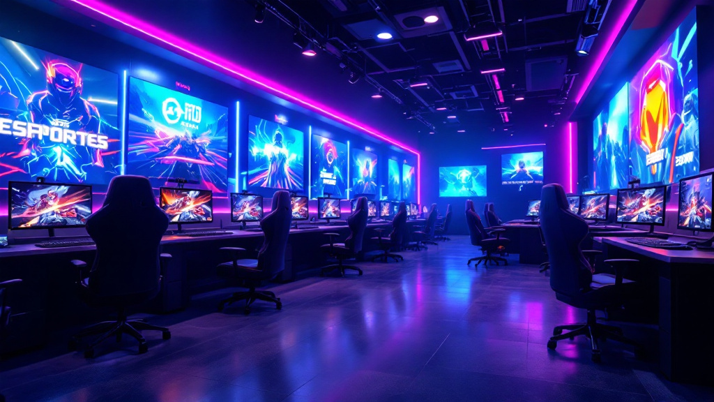 Salle esport à Toulouse